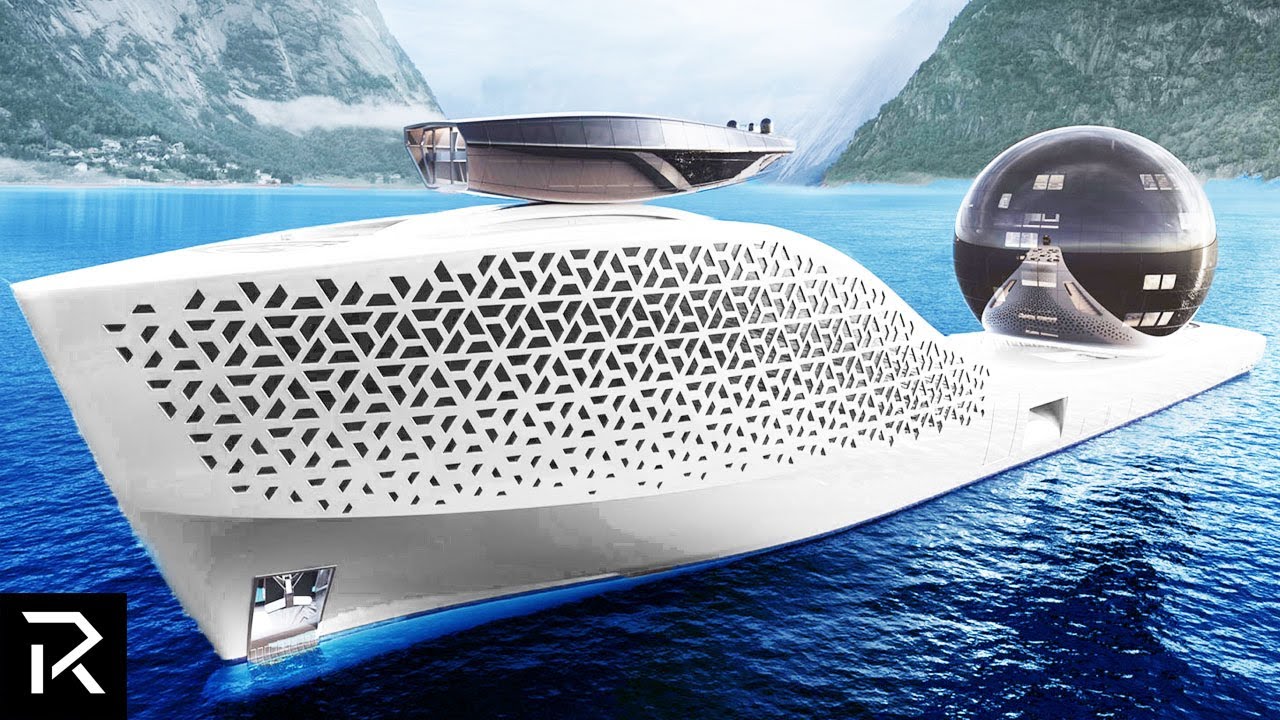 The Nuclear-Power Enhanced Superyacht is Designed to Combat Climate Change