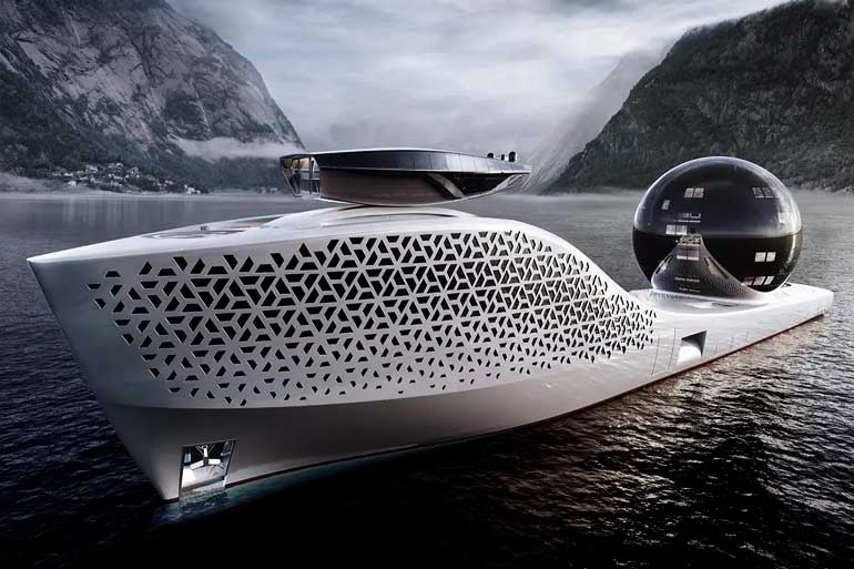 Nuclear-Power Enhanced Superyacht