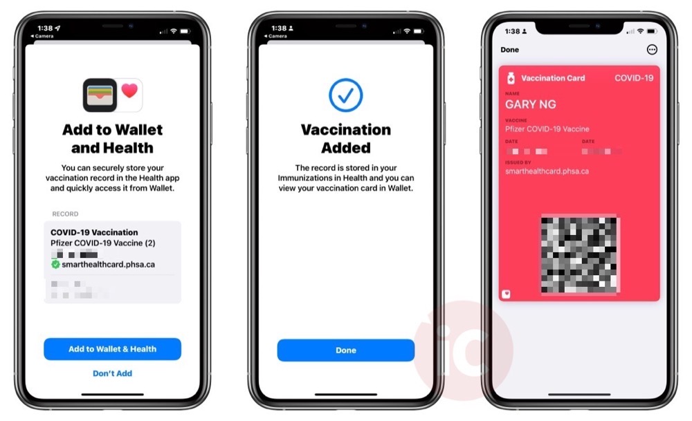 Apple Inc.’s Recent Update Allows Users to Store COVID-19 Records